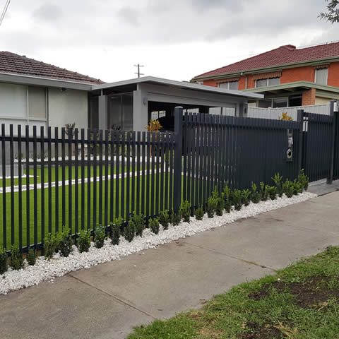 Front Metal Fencing